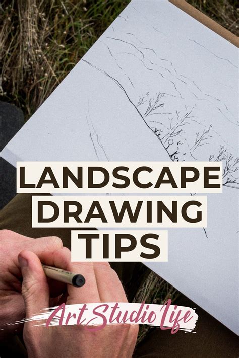 Landscape Drawing Tips: How to Draw More Realistic .